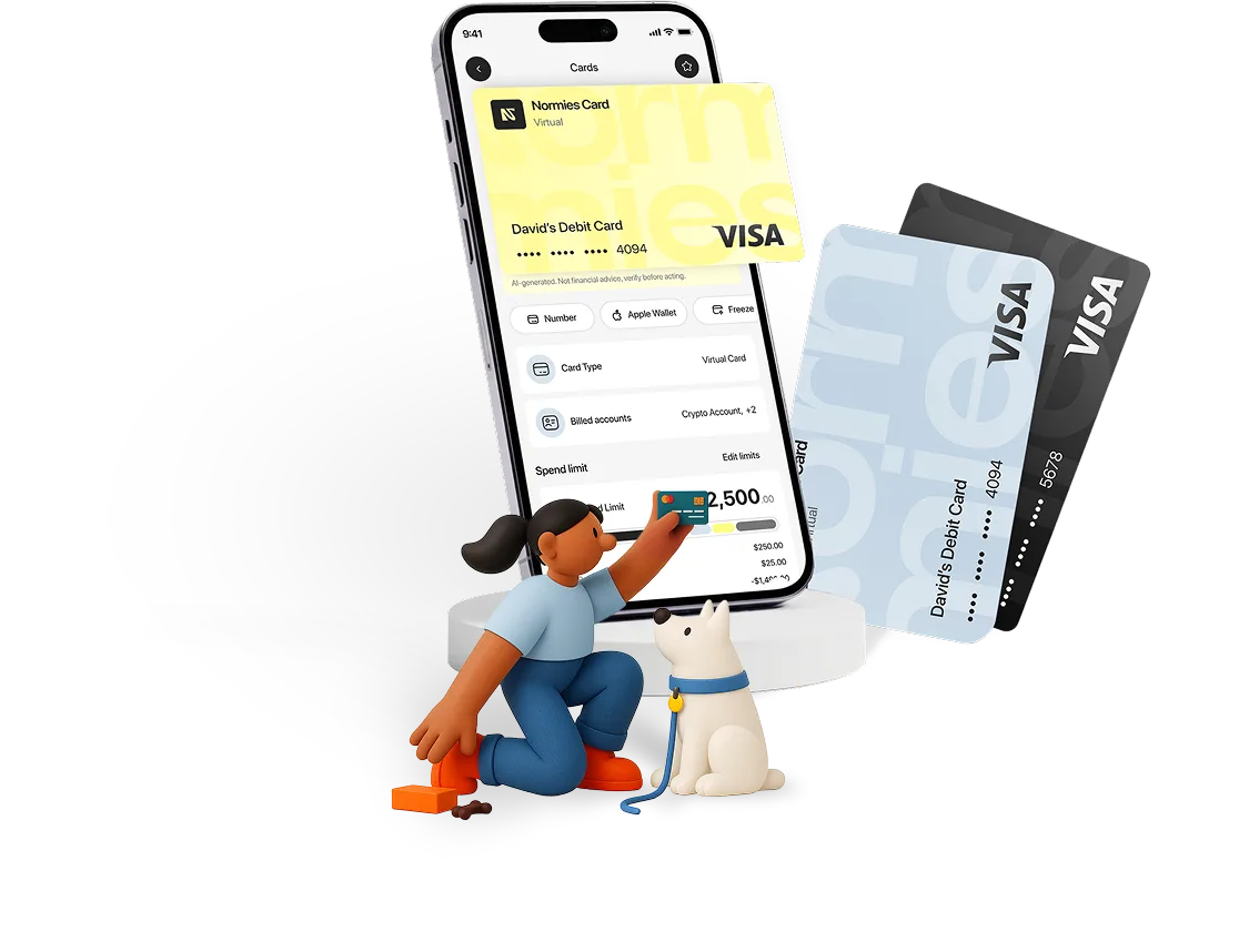 Normies Card mobile view